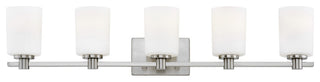 Hinkley Lighting 54625 Karlie 5 Light 35.5"W Bathroom Vanity - Brushed Nickel