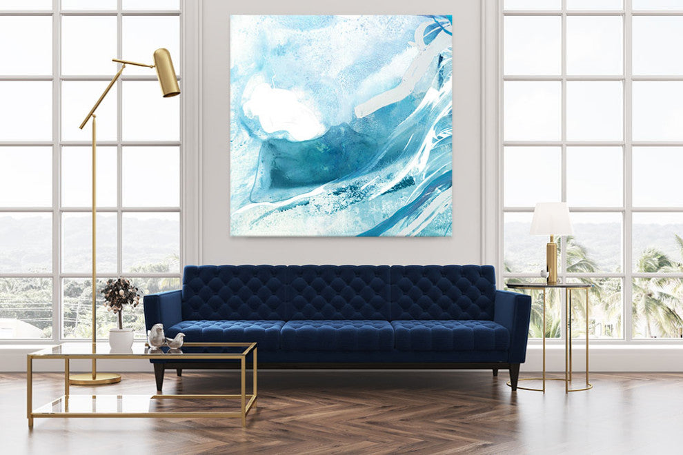 "Water Pocket I" Fine Art Giant Canvas Print, 72"x72"