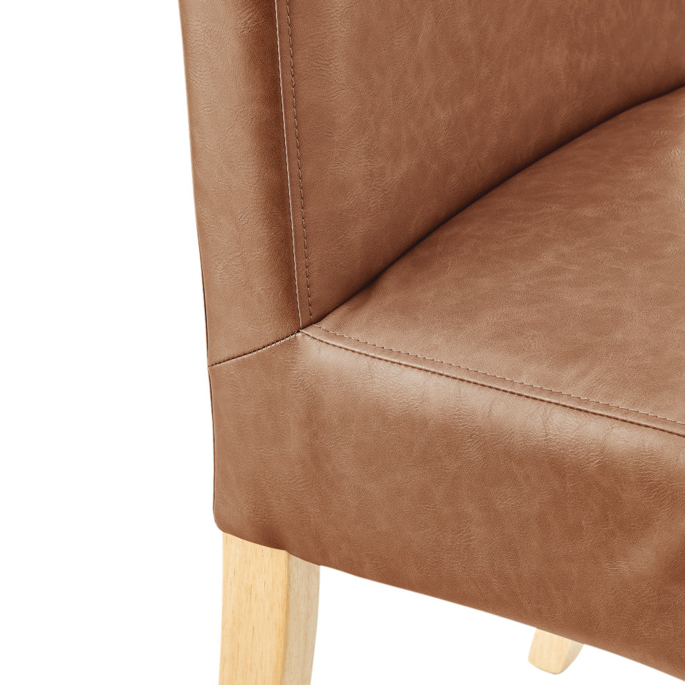 Valencia Dining Side Chair, Vintage Cider, Pu