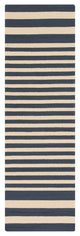 Surya Rain RAI-1155 9'x12' Rug, Navy/Cream