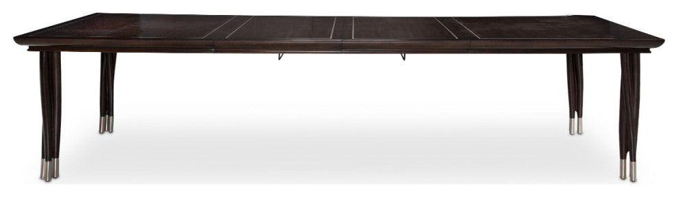 Paris Chic Rectangular Dining Table - Espresso