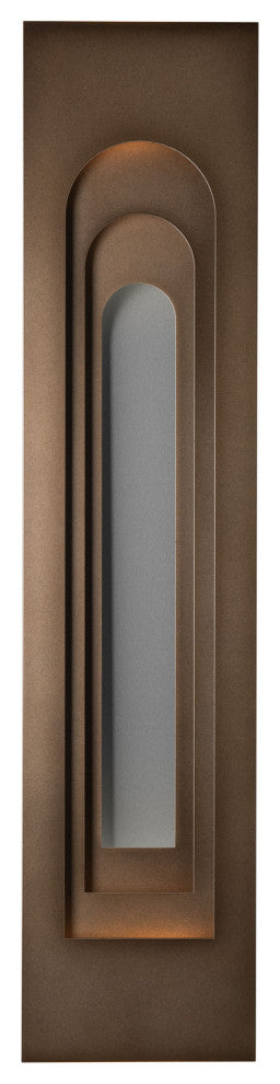 Procession Arch Large Outdoor Sconce, Coastal Bronze, Coastal Burnished Steel