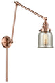 INNOVATIONS 238-AC-G58 1-Light Swing Arm Antique Copper