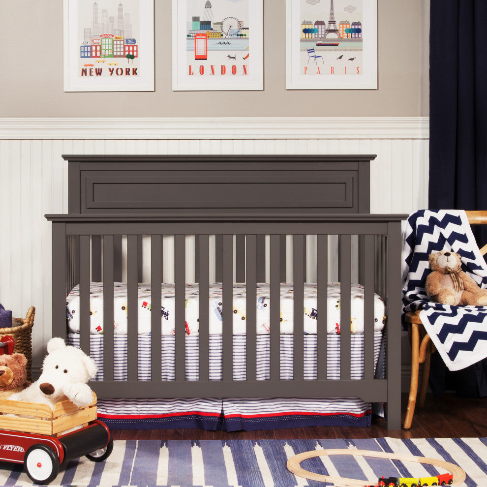 DaVinci Autumn 4-In-1 Convertible Crib, Slate