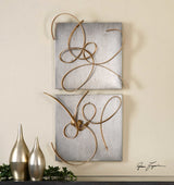 Uttermost Harmony Metal Wall Art, Set of 2
