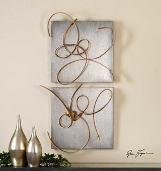 Uttermost Harmony Metal Wall Art, Set of 2