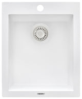 Ruvati RVG1016WH epiGranite Granite Composite Kitchen Sink - Arctic White