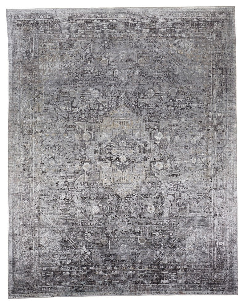 Weave & Wander Melmas Gray 9'6"x12'7" Rug