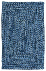 Catalina CA59 Deep Sea Indoor/Outdoor Area Rug, Rectangular 8'x11'