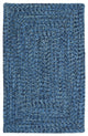 Catalina CA59 Deep Sea Indoor/Outdoor Area Rug, Rectangular 8'x11'
