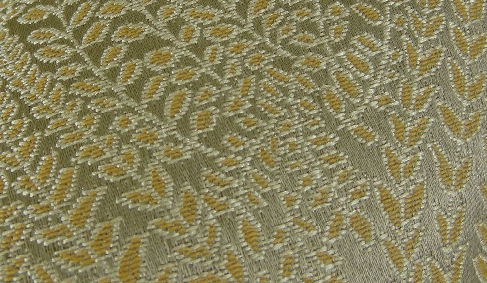 Golden Vineyard Gold Handmade Luxury Pillow, 20"x20"