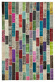 Rug N Carpet - Handmade Oriental 6' 7" x 10' 1" Decorative Patchwork Area Rug