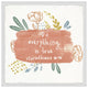 "Do Everything in Love" Framed Painting Print, 32x32