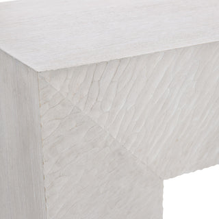 Bernhardt Solaria Console Table With 2 Wooden Pedestal Bases