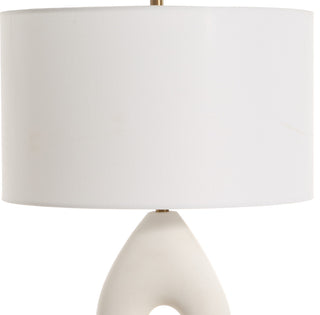 Uttermost Meridian Ivory Stone Table Lamp