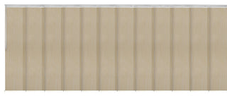 Aldi 12-Panel Track Extendable Vertical Blinds 140-260"W