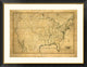 "United States, 1830" Framed Digital Print by Maria Symonds, 46x36"