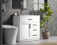 Home Living 32" Single Bathroom Vanity, White