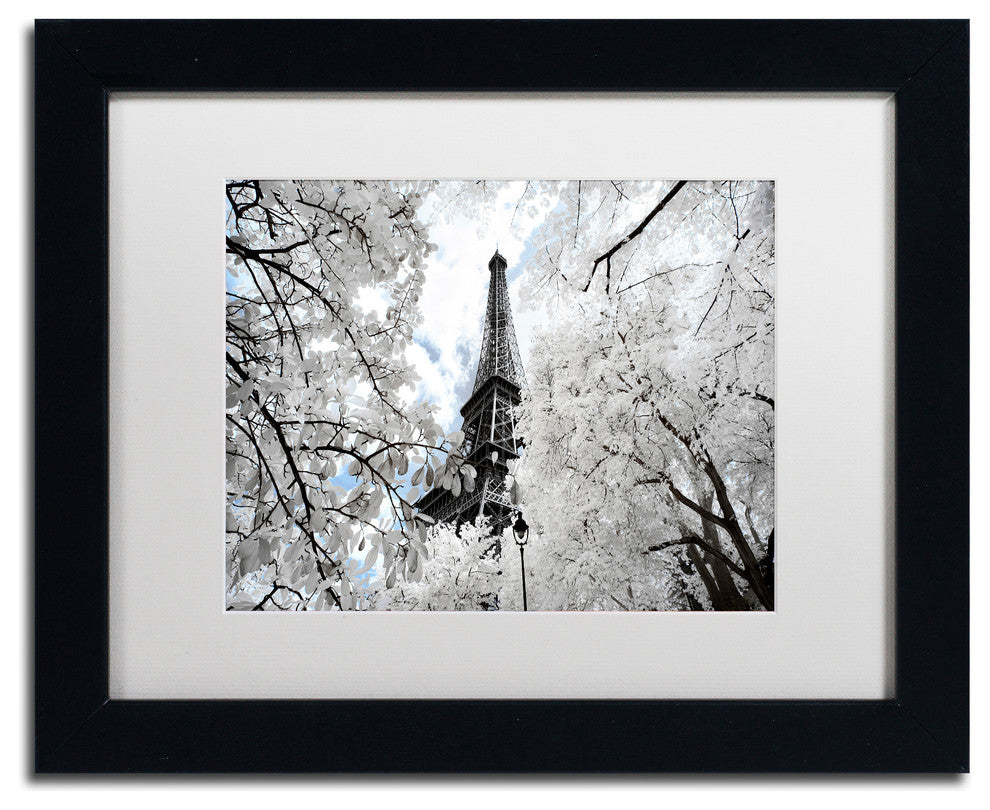 Philippe Hugonnard 'Another Look at Paris V' , Black Frame, White Mat, 14x11
