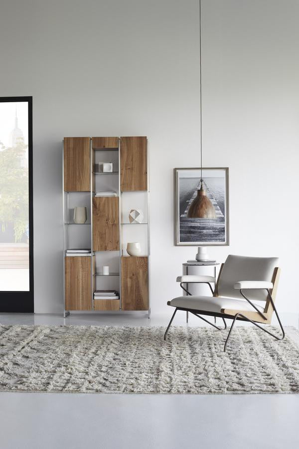 Lara Bookcase Light Oak Large
