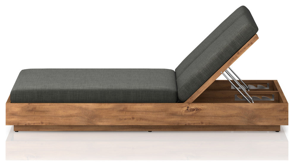 Kinta Outdoor Double Chaise Lounge-Chrcl