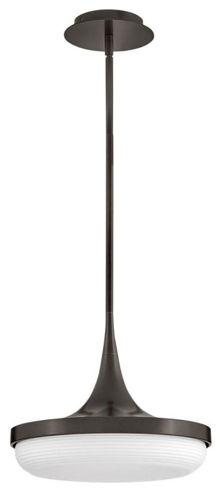 Fredrick Ramond Elsa Medium Led Convertible Pendant, Black Oxide