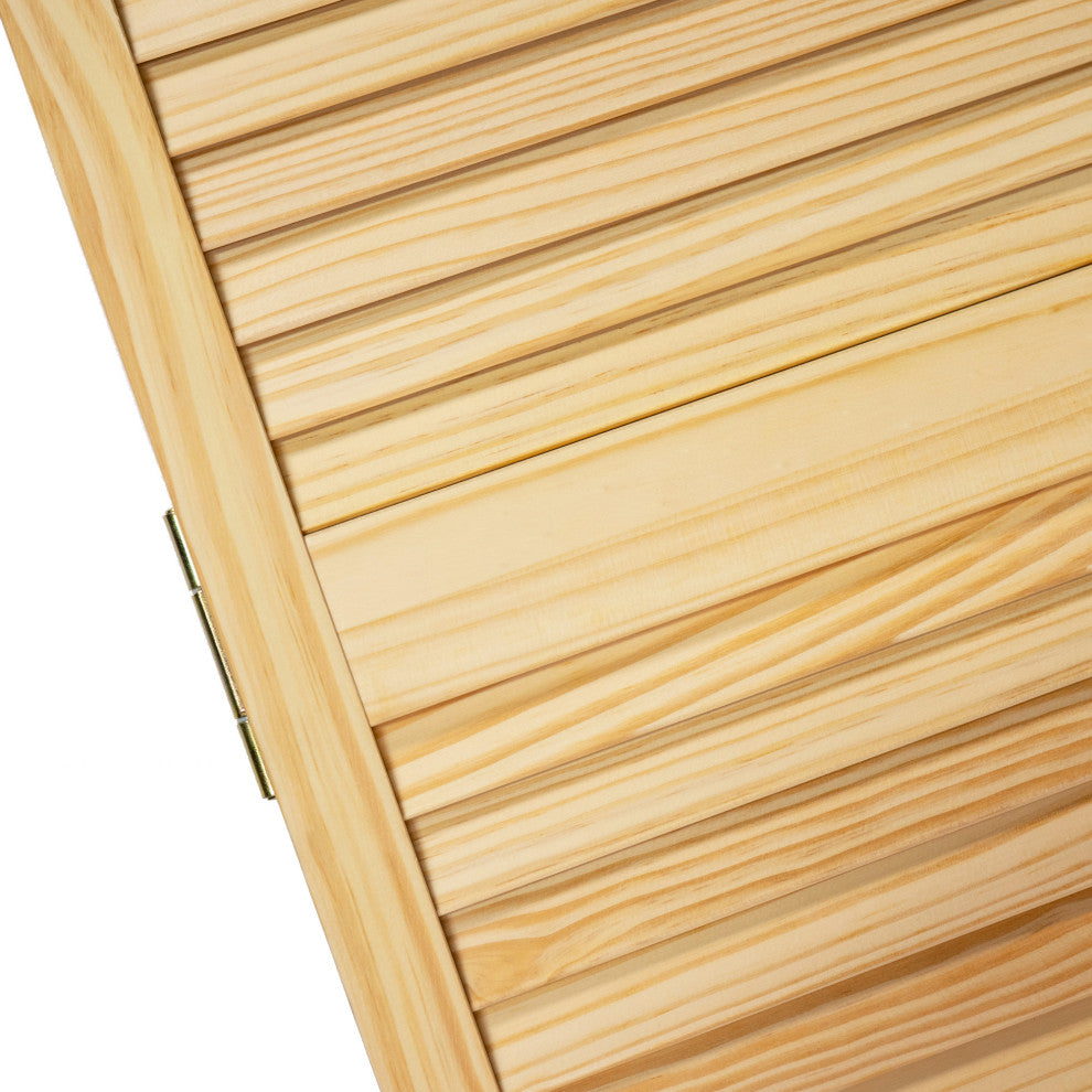 Closet Door, Bi-fold, Kimberly Bay Traditional Louver-Louver Clear, 80x32