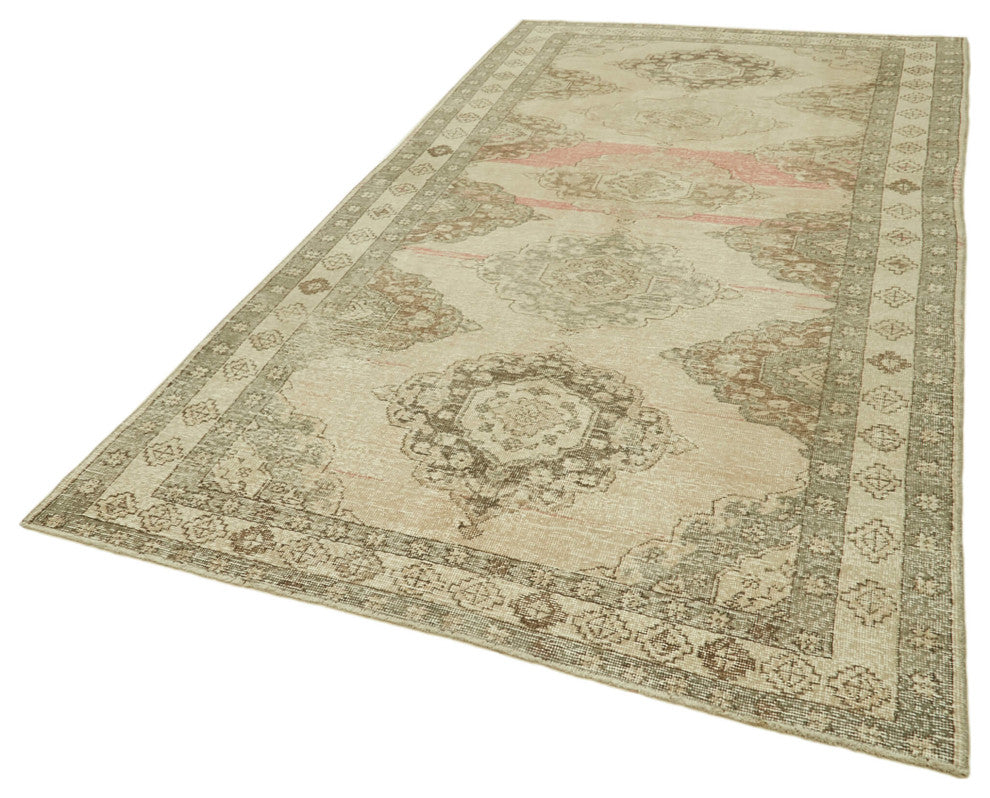 Rug N Carpet - Hand-knotted Turkish 5' 5" x 11' 3" Vintage Runner Rug