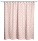 Pink Floral Pattern Shower Curtain