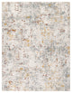 Surya Dresden DRE-2315 Machine Woven Area Rug, White, 2'7" x 7'3"