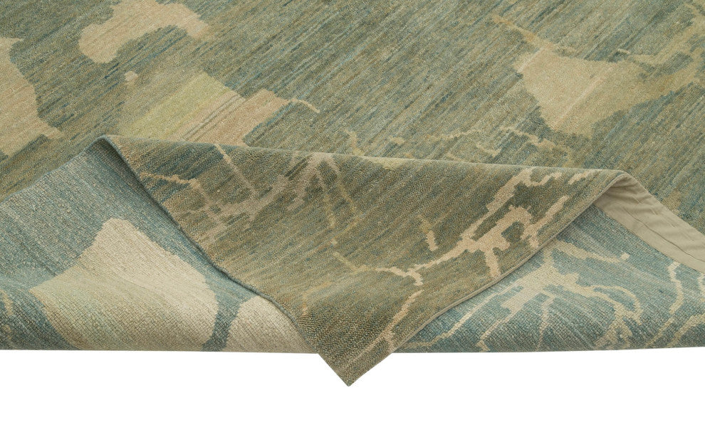 Rug N Carpet - Handwoven Oriental 10' 1" x 13' 11" One-of-a-Kind Oushak Area Rug