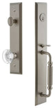 Fifth Avenue 1-Piece Dummy Handleset, F Grip and Bordeaux Knob, 849331