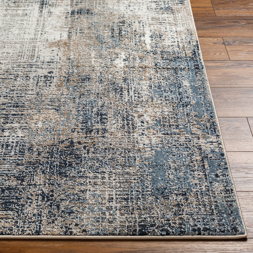 Allegro plus AGP-2306 Blue Multi Machine Woven 7'10" x 10'3" Rug