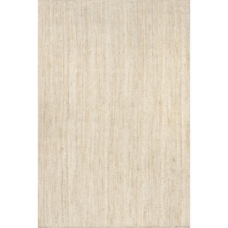 Nuloom Rigo Hand Woven Farmhouse Jute Area Rug, Off White 12'x18'