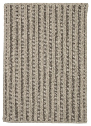 Woodland OL43 Dark Gray All-Natural/Eco Area Rug, Rectangular 12'x15'