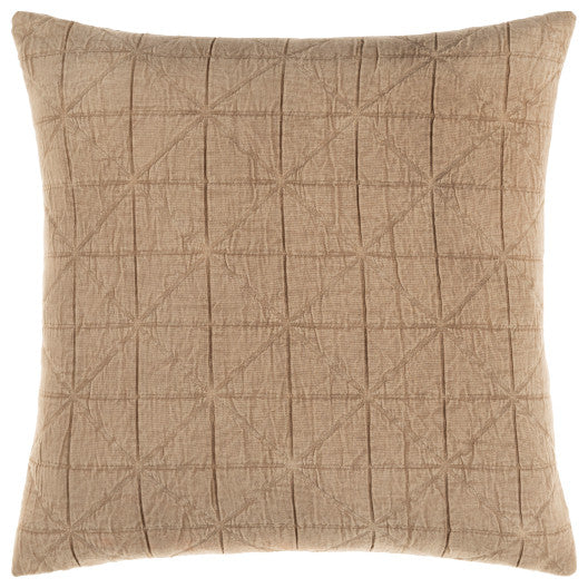 Surya Winona Beige Pillow Shell With Polyester Insert 20"H X 20"W