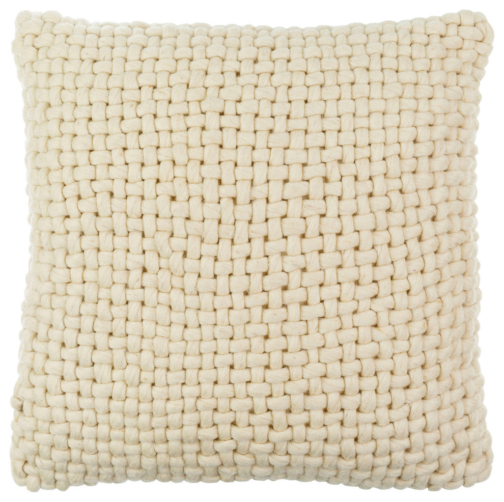 Surya Pansy Pny-001 Pillow Shell With Polyester Insert 22"H X 22"W