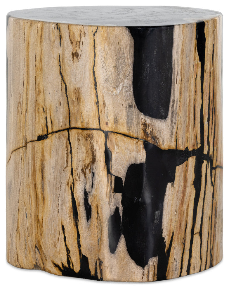 Kos End Table-Light Petrified Wood