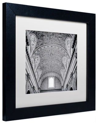 Alan Blaustein 'Paris II' Art, Black Frame, White Mat, 11x11