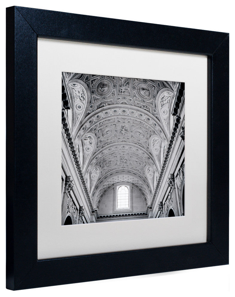 Alan Blaustein 'Paris II' Art, Black Frame, White Mat, 11x11