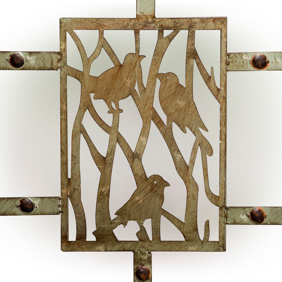Birds on Branches Garden Bench