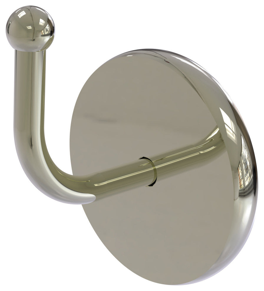Skyline Robe Hook, Polished Nickel
