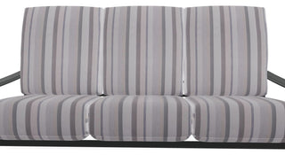 St. Catherine Deep Seat 3-Seat Outdoor Sofa, Sensory Dove/Graphite