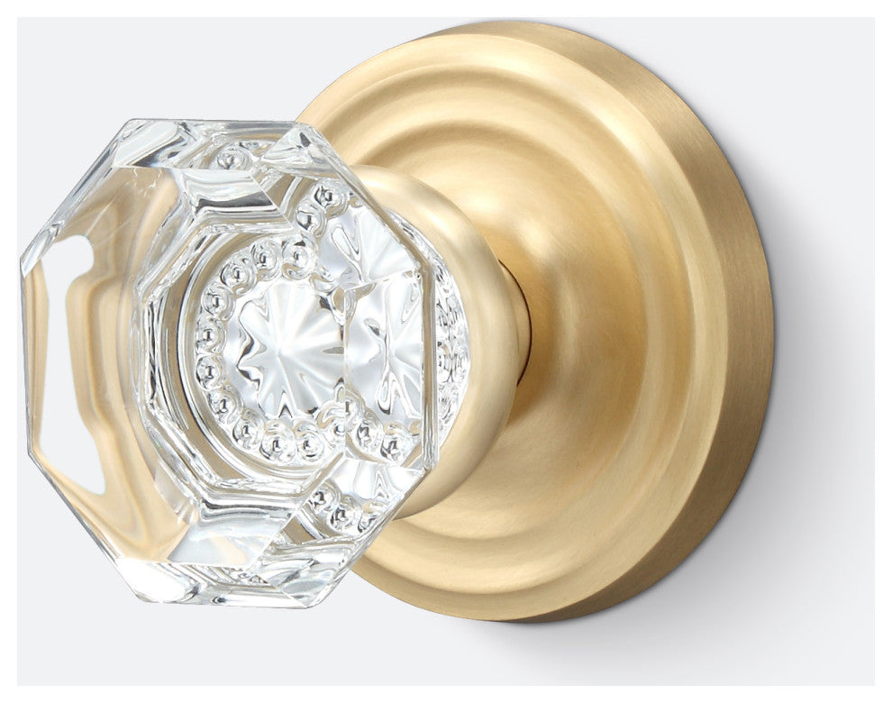 Torrey Dummy Knob, Satin Brass