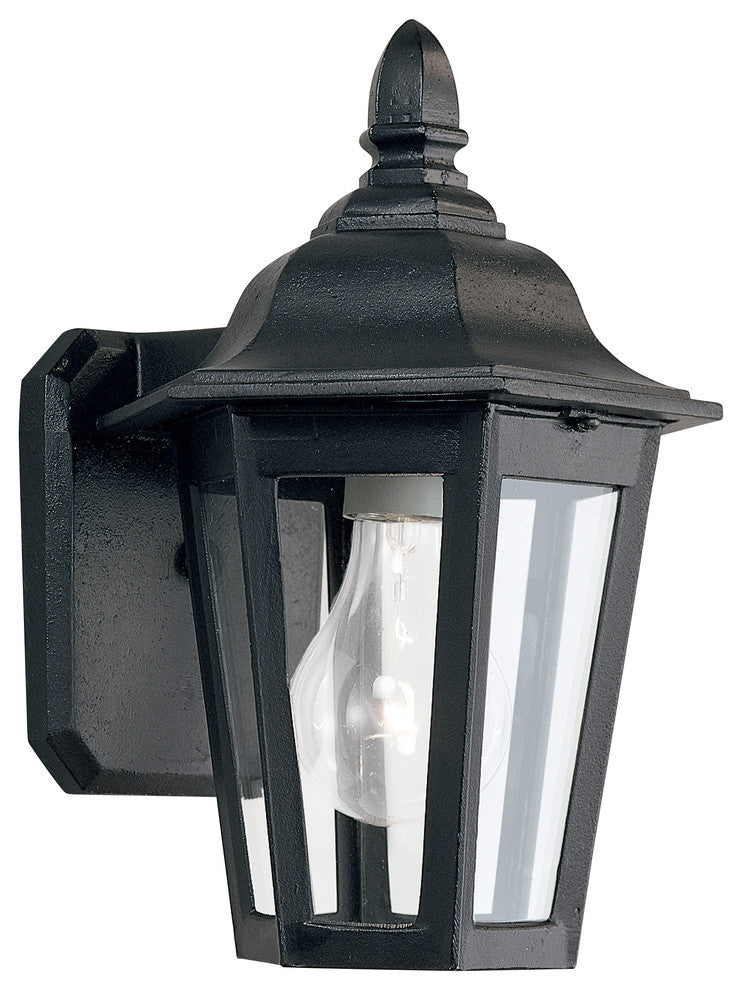 Generation Lighting Lighting 1-Light Outdoor Lantern, Black