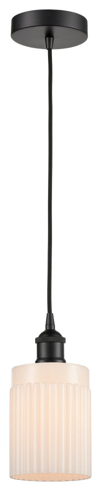 Innovations 616-1P-BK-G341-LED 1-Light Mini Pendant, Matte Black