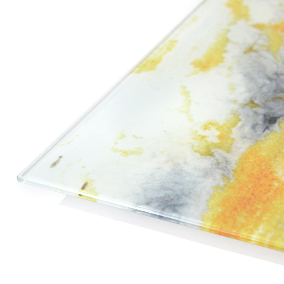 "Granite" Frameless Free Floatingtempered Glass Wall Art, B