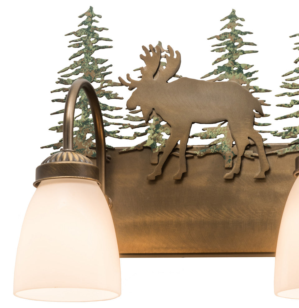 35W Wandering Moose 4 LT Vanity Light