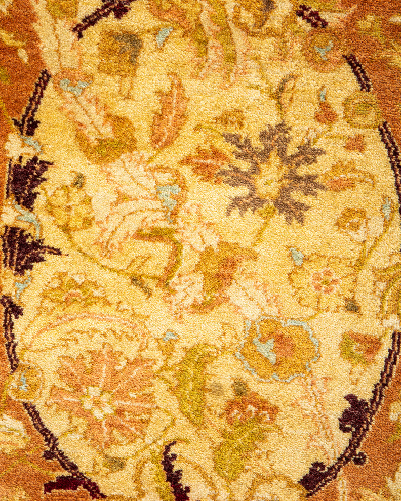 Mogul, One-of-a-Kind Hand-Knotted Area Rug Brown, 6' 1" x 8' 10"
