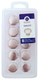 Belwith Hickory Project Pack 1-1/8 In. Conquest Satin Nickel Cabinet Knob (10 Pa
